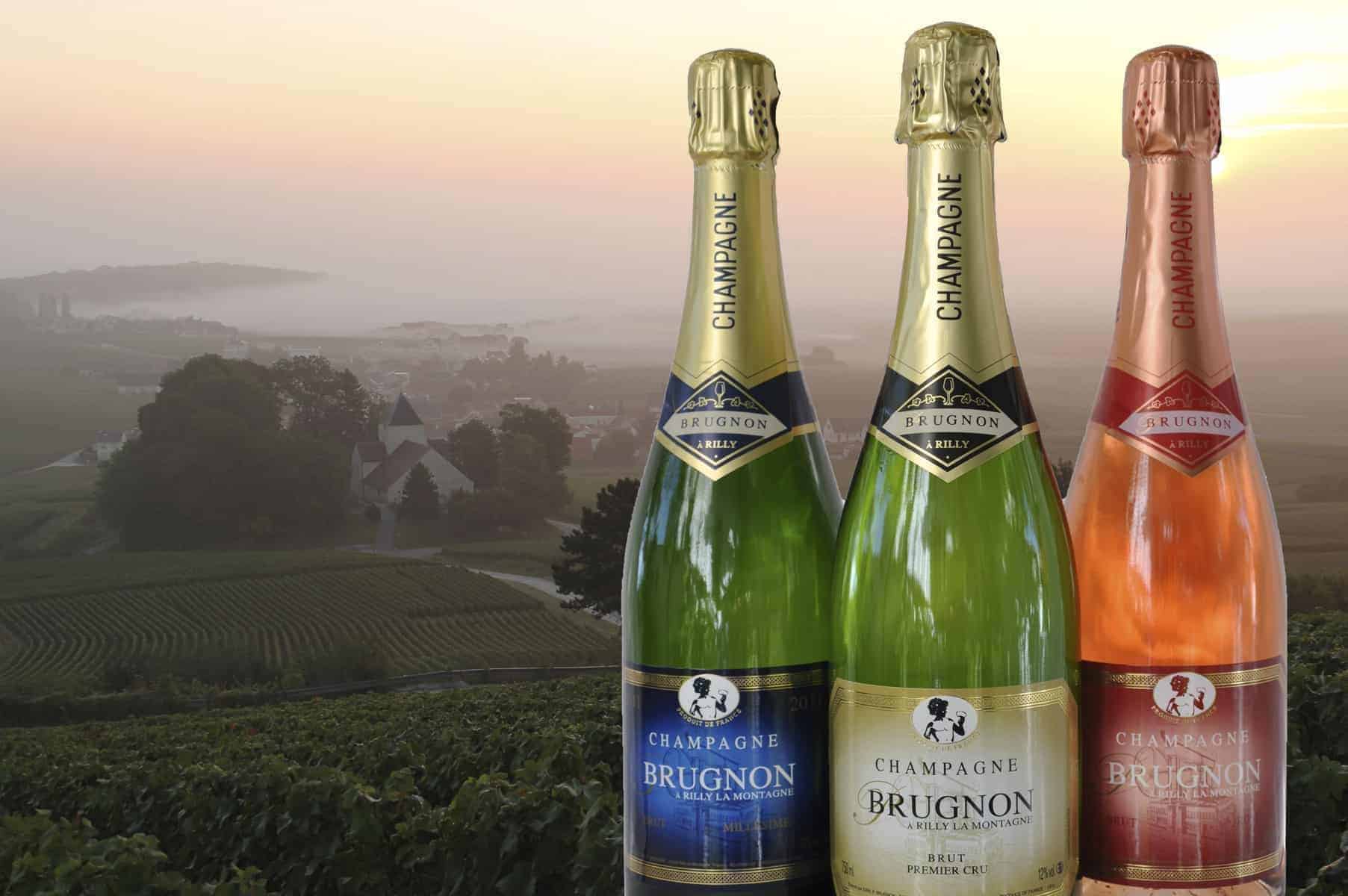 Brugnon, top champagne, 3 slags også en for dig