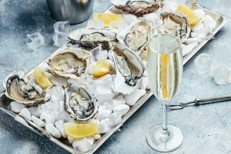 Østers og champagne, Vin Rosé og Pink Champagne