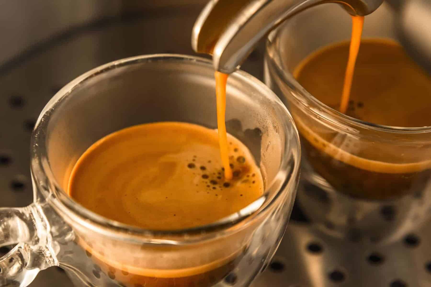 Espresso fra Italien