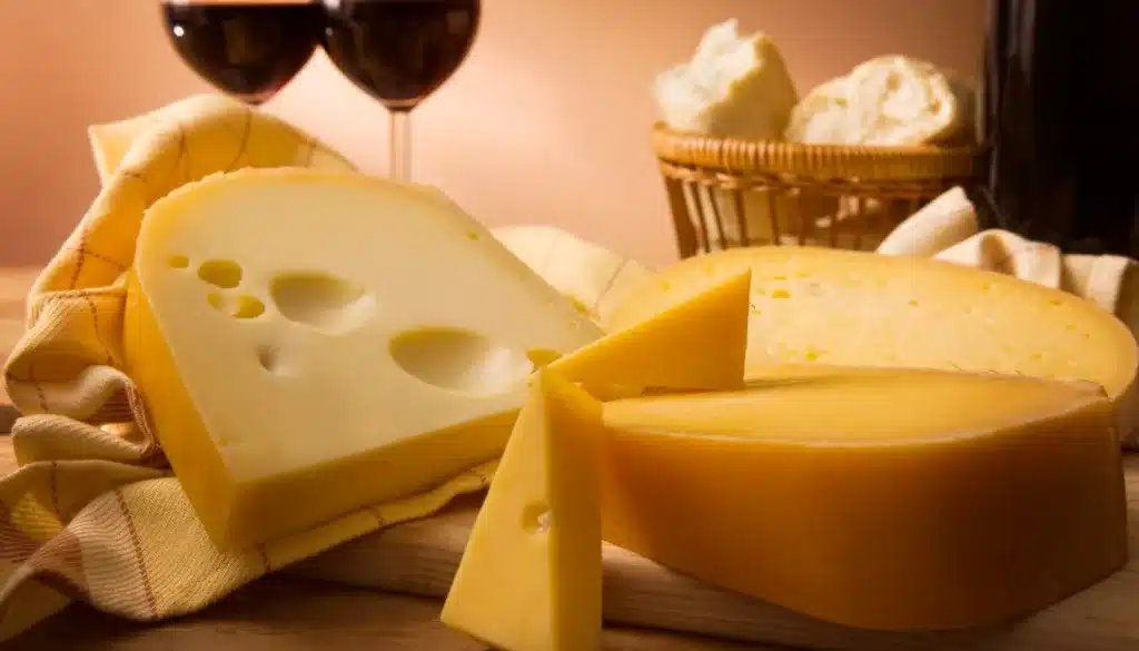 Gouda, topkendt hollandsk fast ost