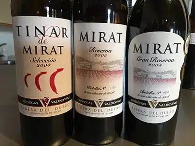 Valdevinas_Vinos 3 Mirat varianter