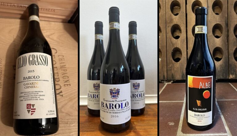 Køb vin fra Piemonte på auktion hos WineshareDe store Barolo, Barbaresco og Barbera vine fra dette billedskønne bakkelandskab.