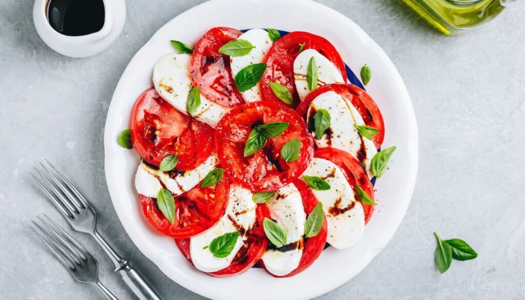 Caprese Salat med Mozzarella