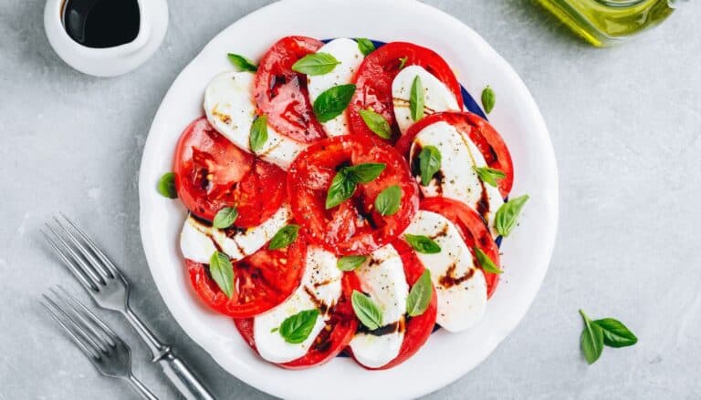 Caprese Salat med Mozzarella