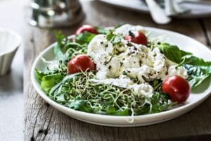 Burrata salat