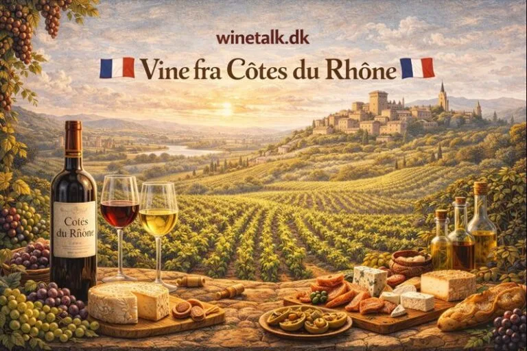 Vine fra Cotes du Rhône