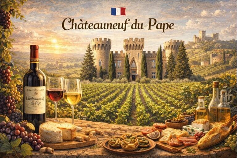 Chateauxneuf de pape, Cotes du Rhône