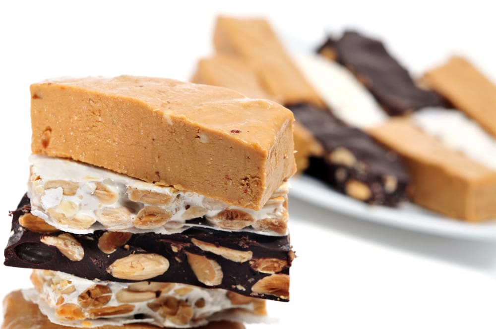 Spansk Nougat: Turron i forskellige læker varianter og så en sød sherry