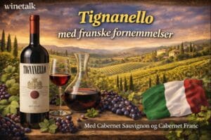 Tignanello, Toscana, Italiens vine