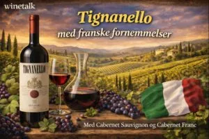 Tignanello, Toscana, Italiens vine