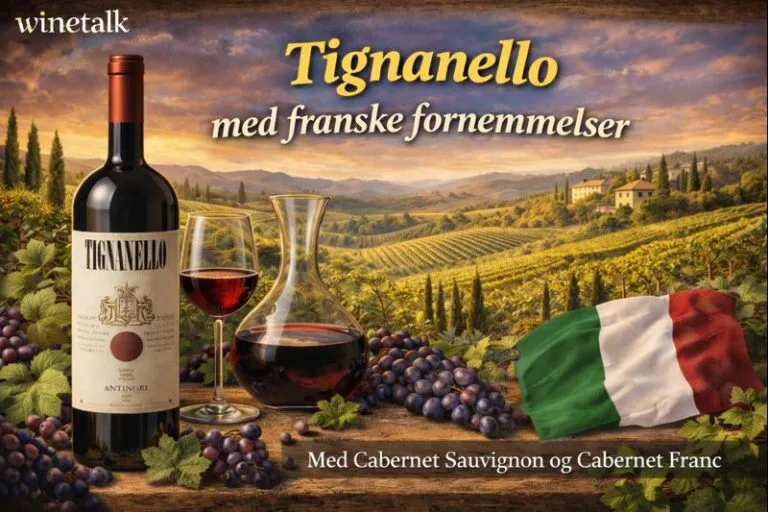 Tignanello, Toscana, Italiens vine