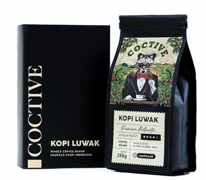 Kopi Luwak kaffe, måske verdens bedste? 