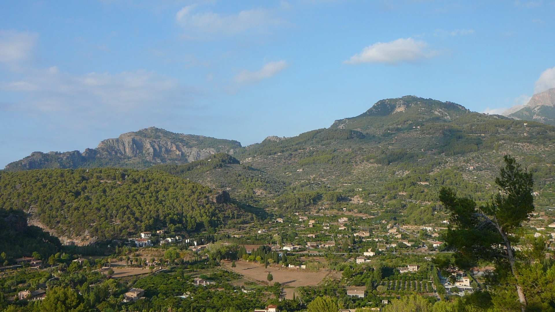 Serra de Tramuntana præger store dele af Mallorcas nordlige vinlandskab med højder, stenrige jorde og et køligere mikroklima end resten af øen.