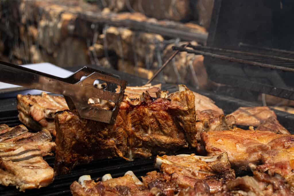 Spareribs på grillen, Pexels