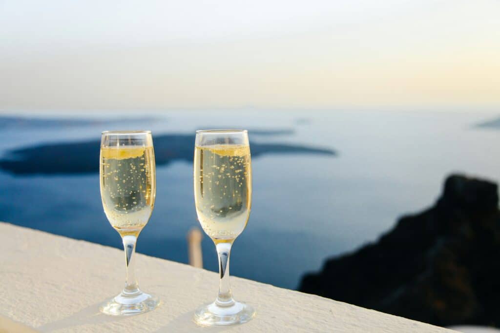Fransk vin når den topper, champagne, Unsplash